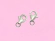 10pcs 925.Silver Plated Jewelry Lobster Claw Clasp 6X14mm (image for) 10pcs 925.Silver Plated Jewelry Lobster Claw Clasp 6X14mm