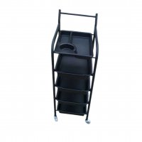 New Black hair salon trolley