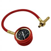 1Pc Red Rapid Tire Deflator Gauge Kit with Box