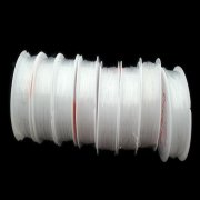 10Rolls x 10M Clear Stretch Elastic Beading Wire Jewelry 0.8mm