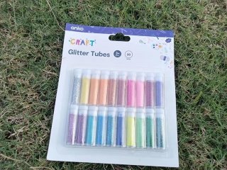 4Sheet X 20Pcs Craft Glitter Tubes DIY Crafts Project Making