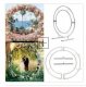 1X Heavy Duty Double Circular Wedding Garden Arch 200cm