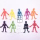 50Pcs Stretchy Skeleton Healing Stress Reliever Toys Party Favor