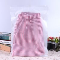 50Pcs Frosted Resealable Zip Lock Bag Plastic Bag 30x20cm