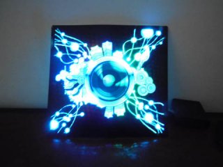 1X Audio Light Up Flashing LED Glow Equalizer