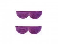 1Pc Purple 3M Swag Drape Stage Wedding Background