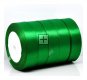 10Rolls X 25Yards Green Satin Ribbon 15mm