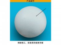 5Sets Hollow 2Piece Polystyrene Foam Ball Decor Craft DIY 200MM