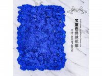 1Pc Artificial Loyal Blue Hydrangea Flower Backdrop Wall Panel W