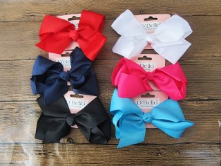 6Pcs Hair Clip Hairpins Bow Hair Ornaments Mixed Color 16x11cm