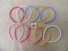 20Pcs DIY Waved Headbands Hair Clips Hair Hoop 5MM Mixed