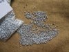 3Packs x 1200pcs Silver Plated Round Metallic Spacer Beads 4mm