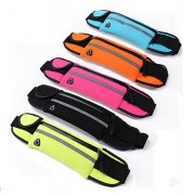 6pcs Running Belt Waist Bag Sports Phone Money Key Etc Pocket Ca