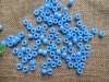 500g Blue Barrel Pony Beads Loose Bead 8mm