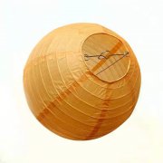 12Pcs New Plain Orange Round Paper Lantern Wedding Favor 25cm