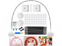 1Set Easy Install Ground Balloon Arch Garland Kit Wedding Party