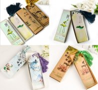 24Pcs Paper Chinese Style Bookmark Magazine Note Pad Label Memo