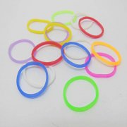 4150Pcs Rainbow Loom Silicone Band Mixed Color Bulk