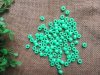 500g Light Green Barrel Pony Beads Loose Bead 8mm