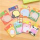 80 Carton Animal Design Memo Pads Notebooks Assorted