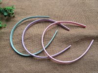 36Pcs Macaron Color Thin Headbands Base Hair Bands Hair Loop 8mm