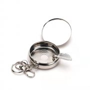 12Pcs Unique Foldable Pocket Mini Ashtray with Key Chain