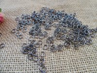 6000Pcs Blackgun Color Jumprings Jewelry Jump Ring 6mm