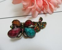 12X Charming Style Butterfly Flower Barrette Hair Clip