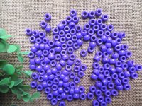 500g Plain Lavender Barrel Pony Beads Loose Bead 8mm