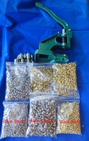 1X Heavy Duty Eyelet Press Setter Kits Include Eyelet Dies