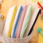 10 New Creative DIY Plain Canvas Pen & Pencil Bag Mixed