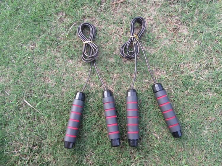 6Pcs New Heavy Duty Skipping Rope Exercise Fitness Sport Outdoor - Click Image to Close