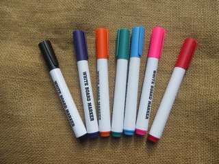 2Sheet x 8 Colors Whiteboard Markers School Office Supplies