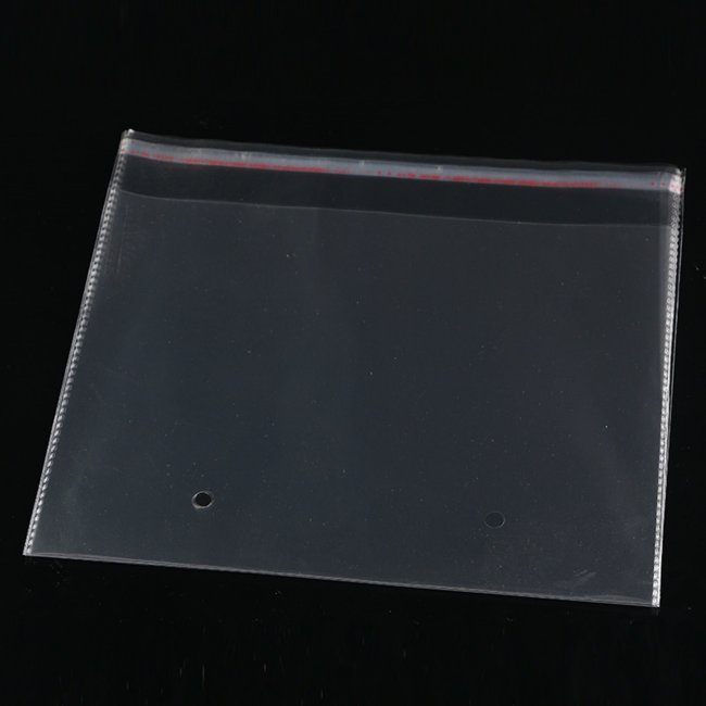 1000 Clear Self-Adhesive Seal Plastic Bags 14cm x 18cm - Click Image to Close