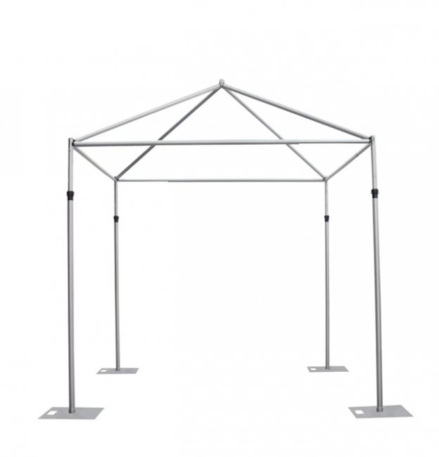 1Set Aluminium Roof Top Design Backdrop Stand Party Background - Click Image to Close