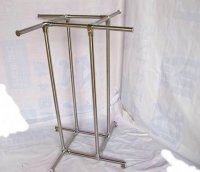 1X 4-Arm Clothing Belt/Tie Display Holder Rack - Straight Arms