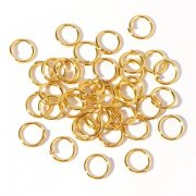 500g (Approx 2600Pcs) Golden Jumprings Jump Ring 10mm