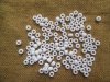 500g White Barrel Pony Beads Loose Bead 8mm be-p-ch558