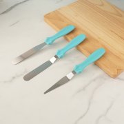 4Set x 3Pcs Small Spatula Knife Fondant Tools For Cake Icing