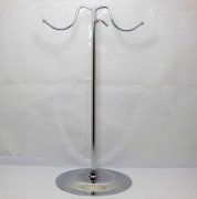 1Pc Freestanding 2-Hook Bag Display Rack Stands