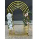 1X HQ Golden Heavy Duty Large Square Wedding Arch Backdrop