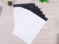 98 White Plastic Mailing Postal Bags 46x32cm