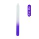 6Pcs Purple Slim Nail File Manicure/Pedicure Polish Sanding