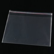 1000 Clear Self-Adhesive Seal Plastic Bags 22x28cm