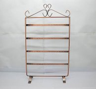 1X Copper 4-Layer Earring Display Rack Holder 32 Pairs