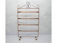 1X Copper 4-Layer Earring Display Rack Holder 32 Pairs