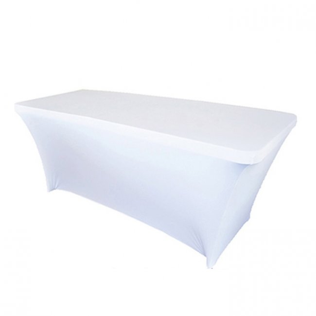 1Pc Stretch Spandex Table Cloth Rectangular Protector Cover - Click Image to Close