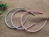 36Pcs Macaron Color Thin Headbands Base Hair Bands Hair Loop 8mm