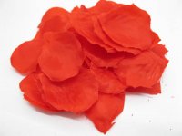 1000 Rose Petals Wedding Party Decoration 5x4cm - Red