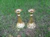 1Pc Ins Minimalist Candlestick Gold 17cm High Random Design